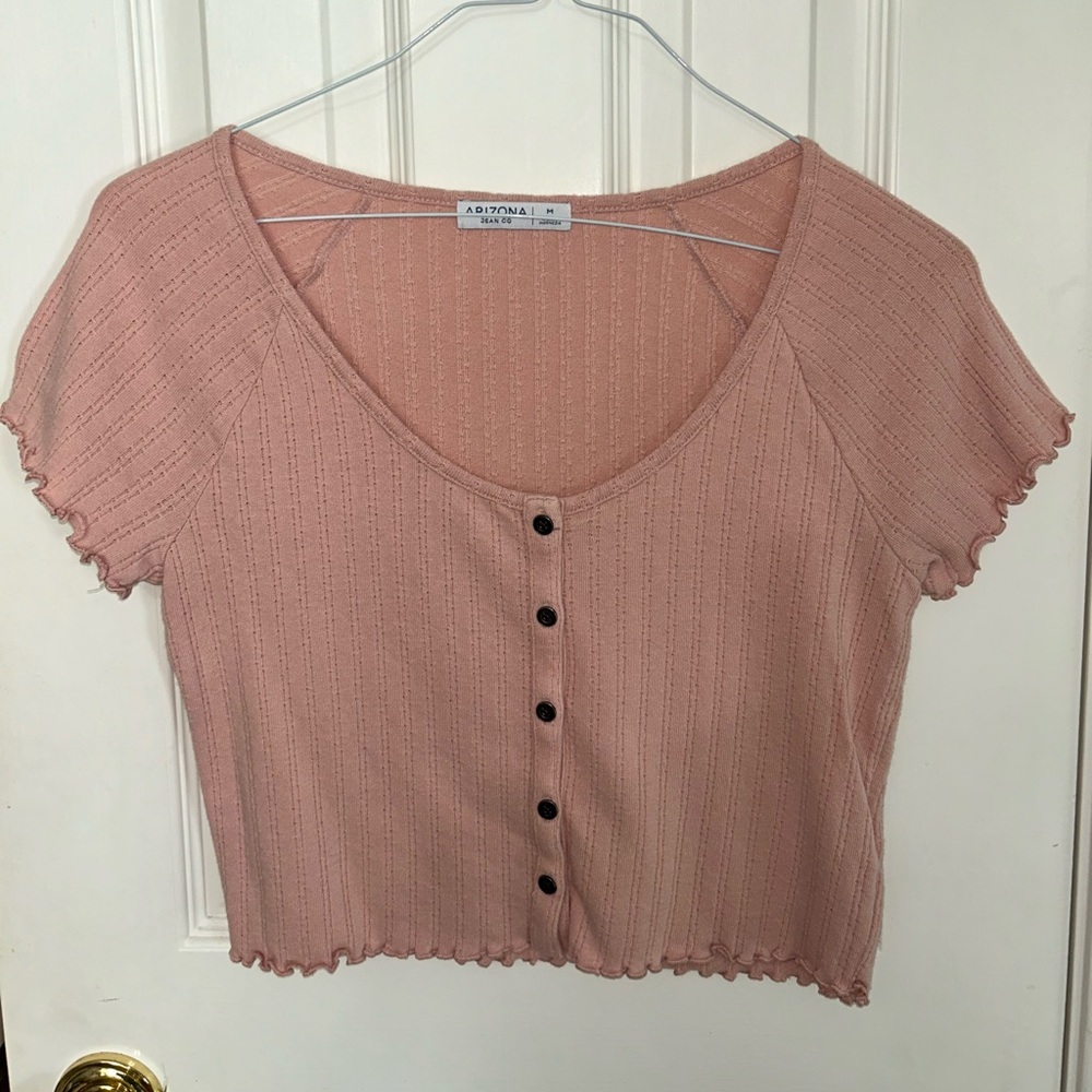 Arizona Jean Co Light Pink Top